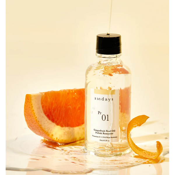 Sundays - Grapefruit Peel Oil Polish Remover