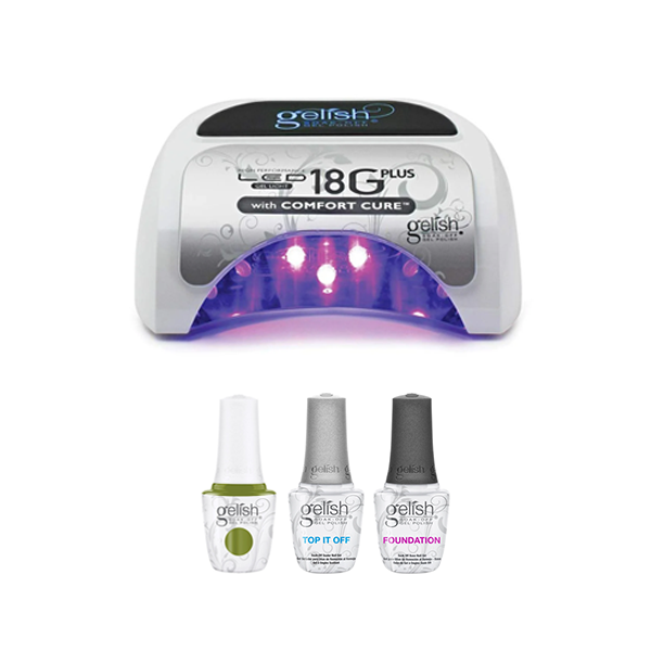 Gelish Lace Is More Gel Kit - Choose Your Color & Lamp