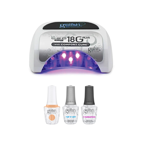 Gelish Lace Is More Gel Kit - Choose Your Color & Lamp