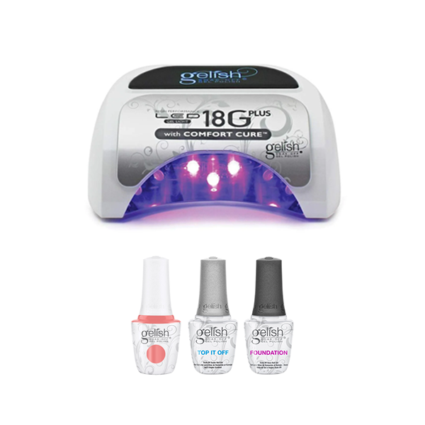 Gelish Lace Is More Gel Kit - Choose Your Color & Lamp