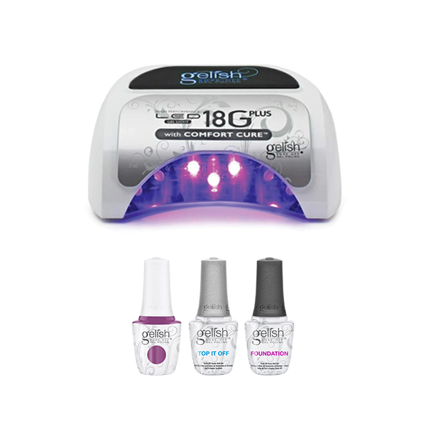 Gelish Lace Is More Gel Kit - Choose Your Color & Lamp