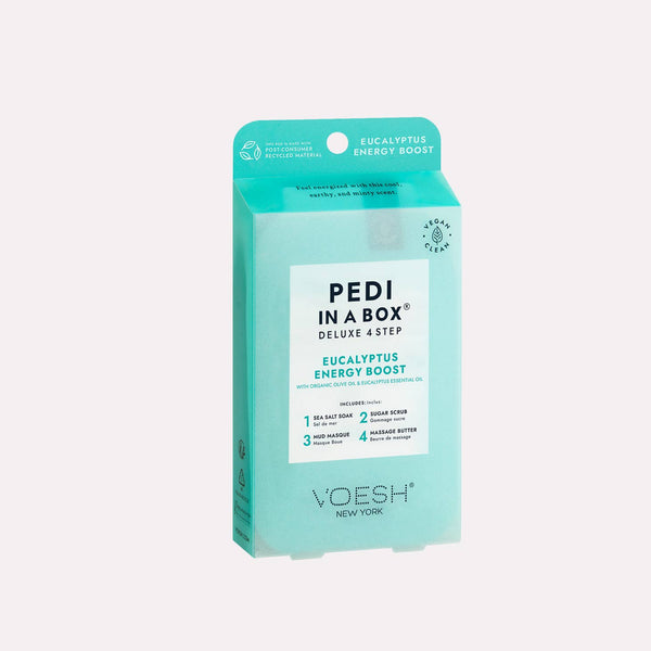 Voesh - Pedi 4 Step Deluxe - Eucalyptus Energy Boost