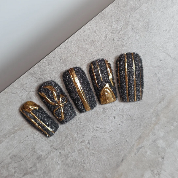 Kokoist - Pushu Pushu Fluffy 06 Black Glitter