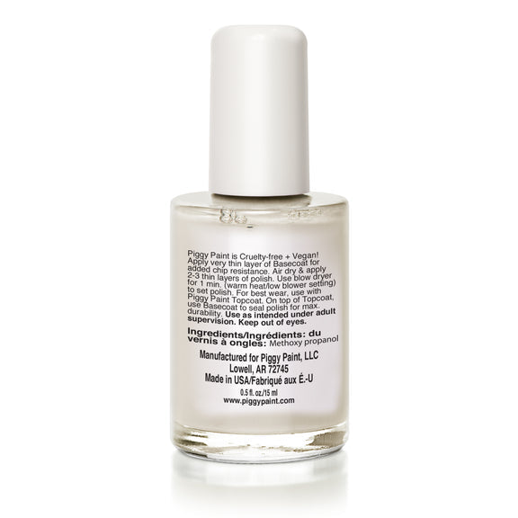 Piggy Paint Nail Polish - Basecoat + Sealer 0.5 oz