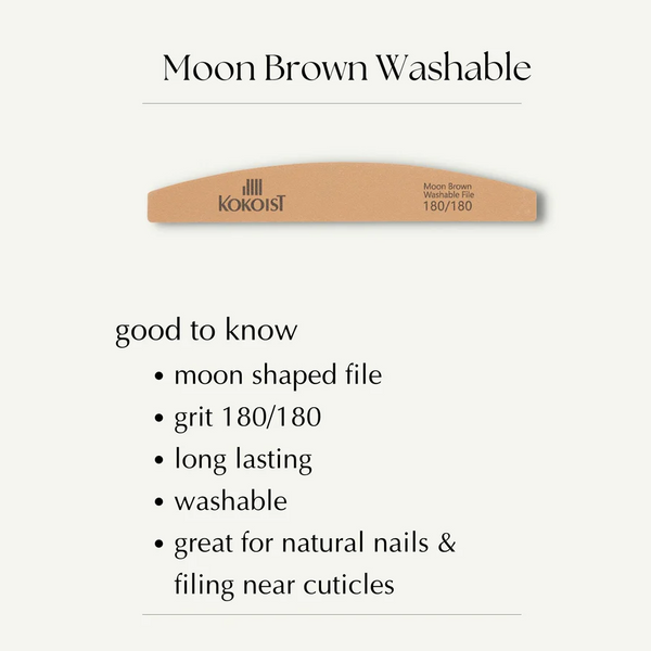Kokoist - Moon Brown Washable File 180/180