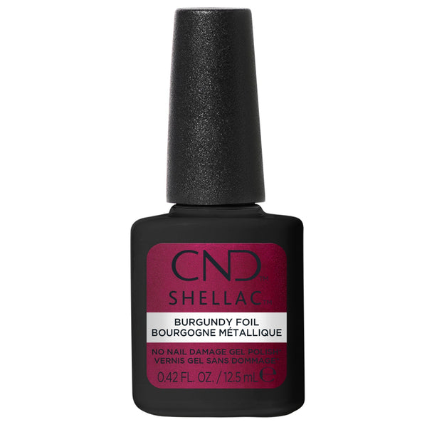 CND Shellac - Burgundy Foil 0.42 oz