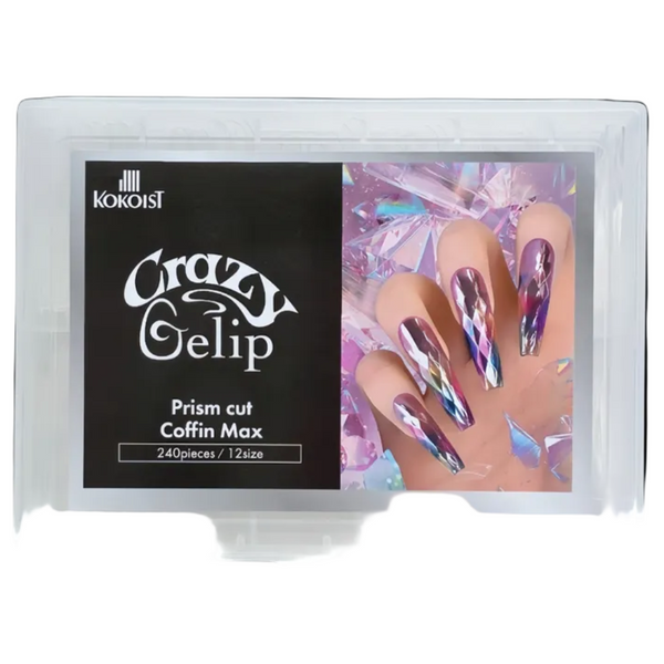 Kokoist - Gelip Extensions - Prism Cut Coffin Max Crazy Gelip