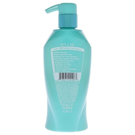 It's a 10 - Blow Dry Miracle Glossing Glaze Shampoo 10.0 oz