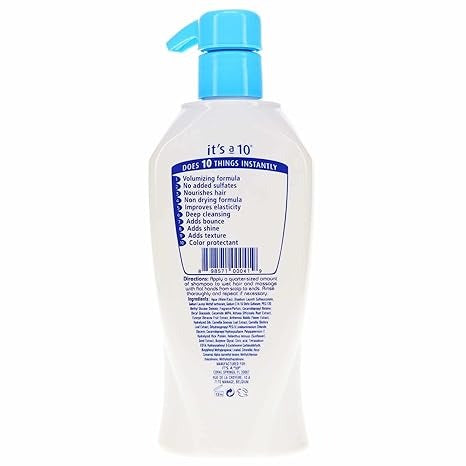 It's a 10 - Miracle Volumizing Shampoo 10.0 oz