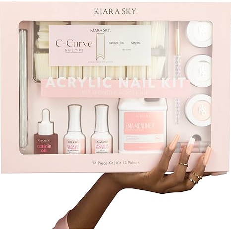 Kiara Sky Acrylic Powder - All-In-One - Acrylic Nail Kit 2 Oz - #ACRYKIT01