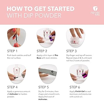 Revel Nail - Dip Powder D74 Veronica 1 oz - #J074B