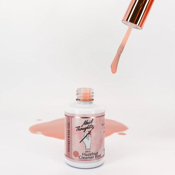 Nail Thoughts Tinted Base Gel - Hazelnut Creamer Base - #NTB-10