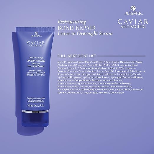 Alterna Caviar - Anti-Aging Bond Repair Leave-In Overnight Serum 100 ml / 3.4 oz