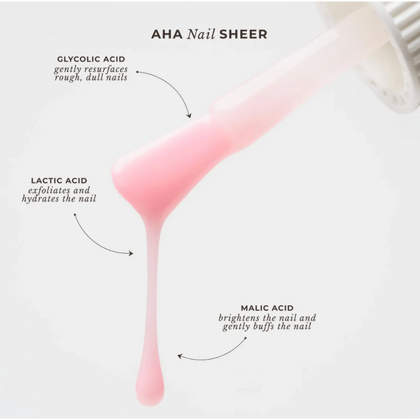 Lippmann - AHA Nail Sheer Blush