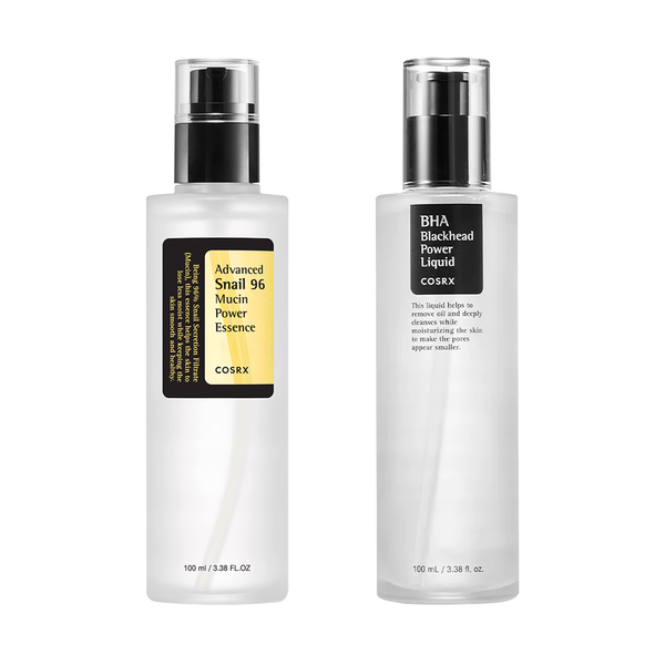 Cosrx- Advanced Snail 96 Mucin Power Essence + Bha Blackhead Power Liquid