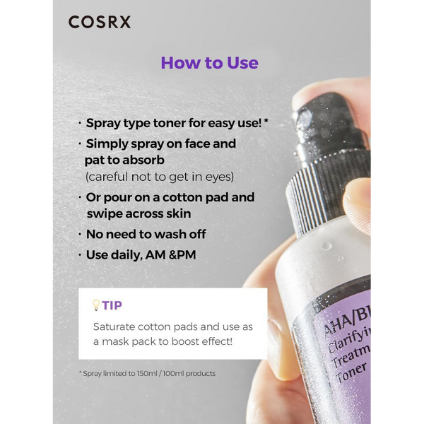 Cosrx - Aha/Bha Clarifying Treatment Toner