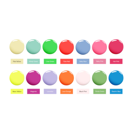 Madam Glam - Art Gel Paints Collection