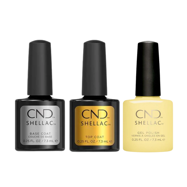 CND - Shellac Combo - Base, Top & Jellied