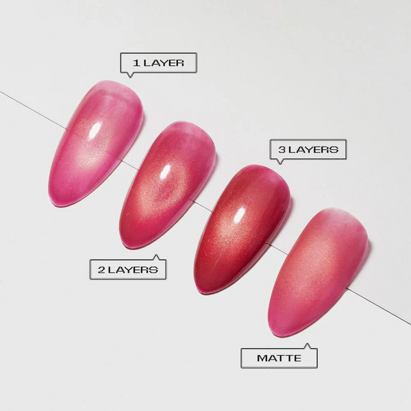 Apres - Gel Couleur - Cat Eye - Dual Cherry