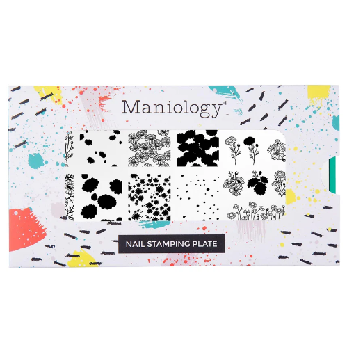Maniology - Stamping Plate - Chamomile Melody - M683