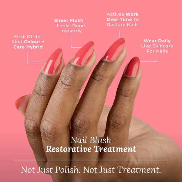 butter LONDON - Nail Blush Restorative Treatment - Cheeky Berry
