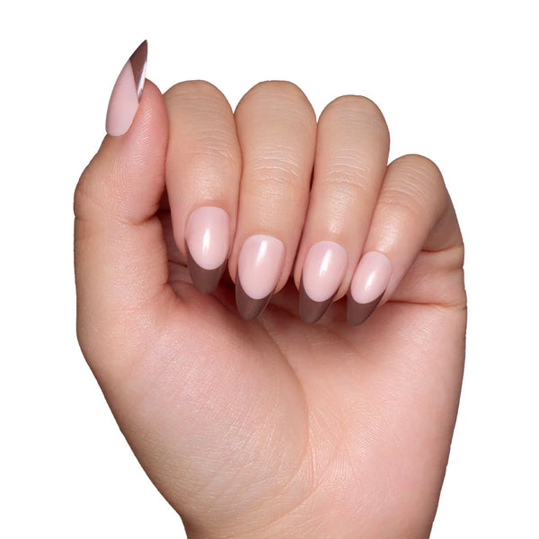 Glamnetic - Press On - Chocolat Short Almond