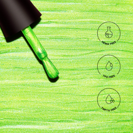 Madam Glam - Cat-Eye Gel Polish - Citrus Green