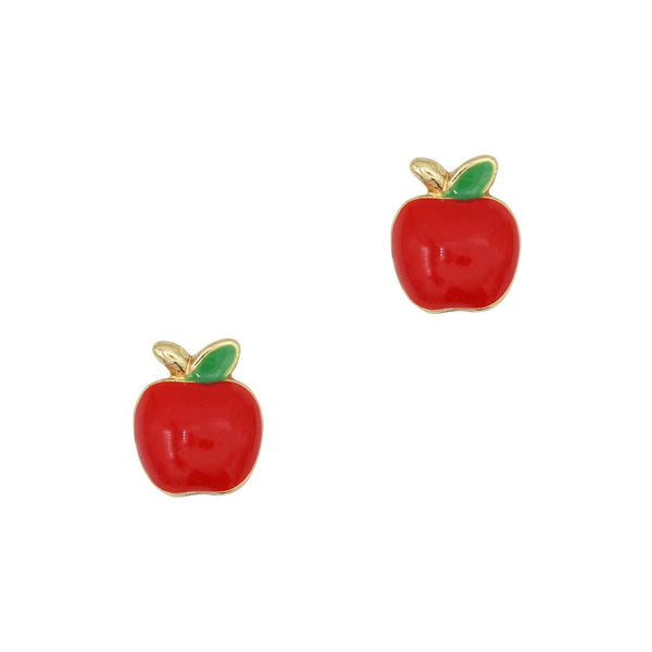 Daily Charme - Candy Apple Nail Charm / Gold