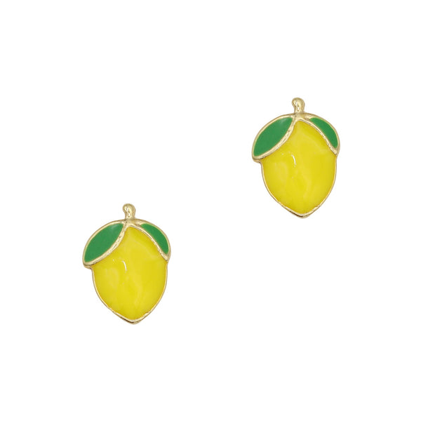 Daily Charme - Zesty Lemon Nail Charm / Gold