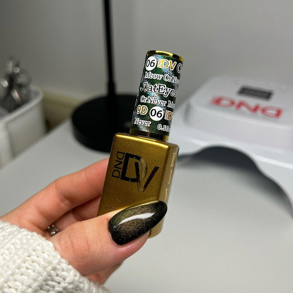 DND - Diva 9D Cat Eye - Glassball - Meow Or Never #06