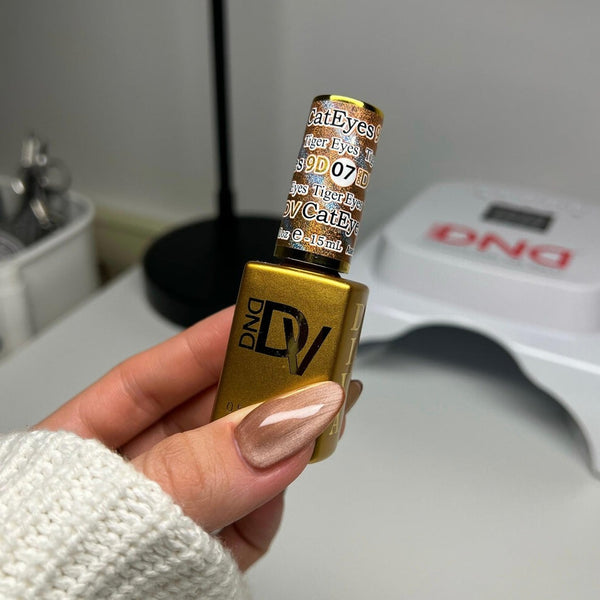 DND - Diva 9D Cat Eye - Glassball - Tiger Eyes #07