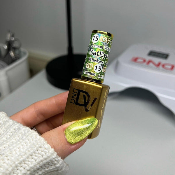 DND - Diva 9D Cat Eye - Candy - Lemon Whiskers #15