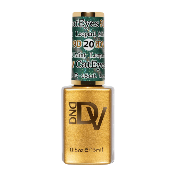 DND - Diva 9D Cat Eye - Candy - Leopard Mint #20