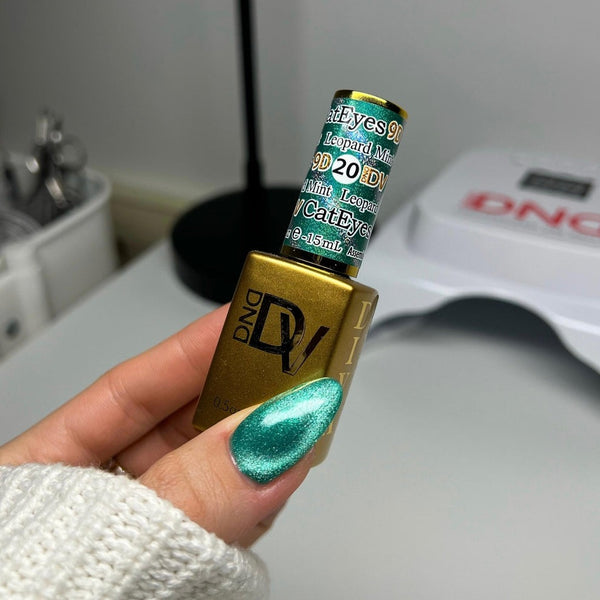 DND - Diva 9D Cat Eye - Candy - Leopard Mint #20