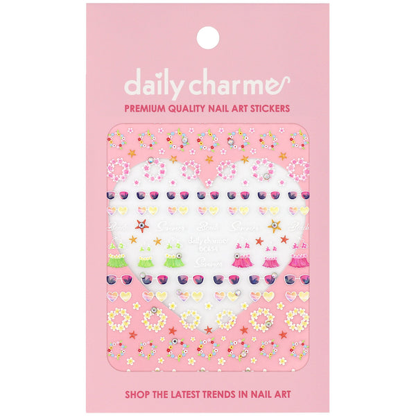 Bejeweled Nail Art Sticker - Island Getaway