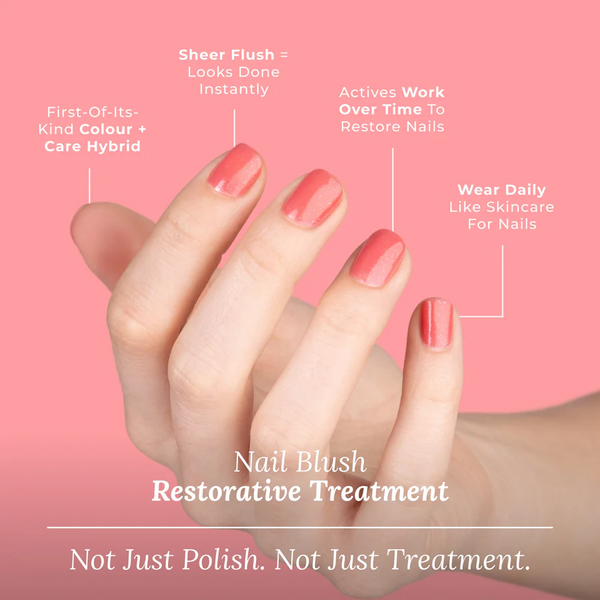 butter LONDON - Nail Blush Restorative Treatment - Dewy Rose