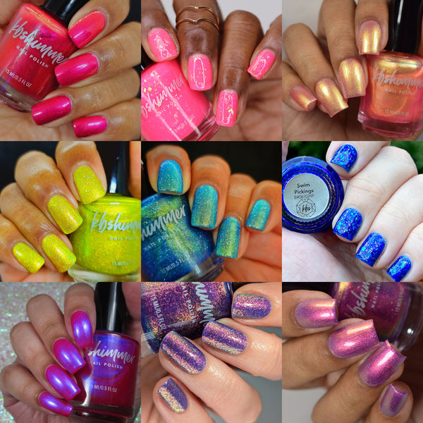 KBShimmer - Nail Polish - Summer Vibes Collection