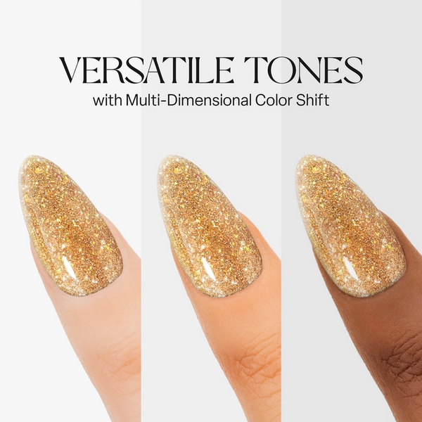 Apres - Flash Glitter Gel Couleur - That’s My Twin Flame - FG03