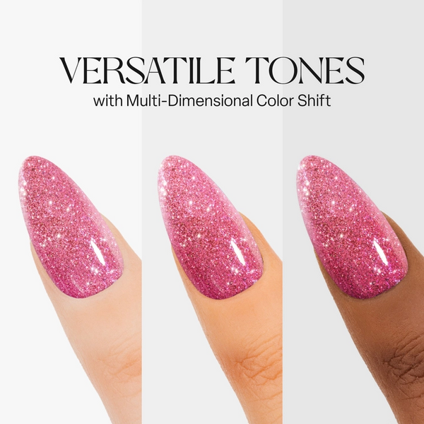 Apres - Flash Glitter Gel Couleur - Kama Or Karma - FG10