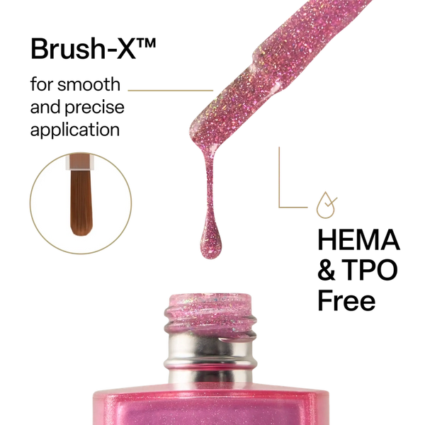 Apres - Flash Glitter Gel Couleur - Kama Or Karma - FG10