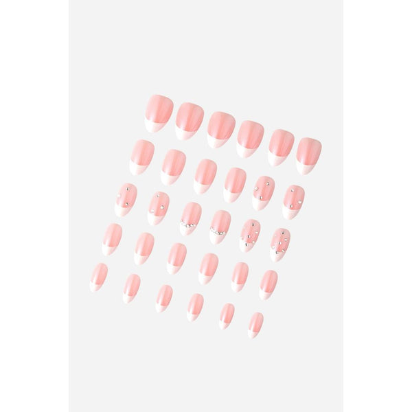 Never Have I Ever - French But Make It Fabulous - Short Almond Press-On Nails