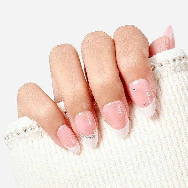 Never Have I Ever - French But Make It Fabulous - Short Almond Press-On Nails