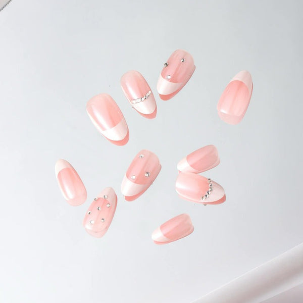 Never Have I Ever - French But Make It Fabulous - Short Almond Press-On Nails