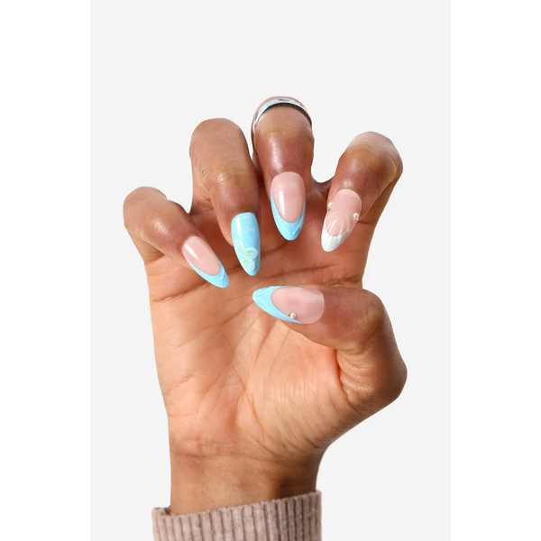 Never Have I Ever - French Waterlily - Almond Press-On Nails