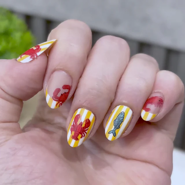 MANI-STMP-FRESH CATCH M715