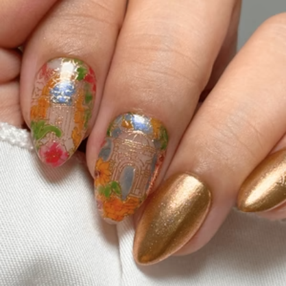 Maniology - Stamping Plate - Garden Soiree (M558)