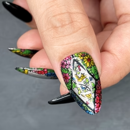 Maniology - Stamping Plate - Garden Soiree (M558)