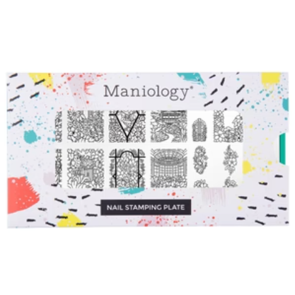 Maniology - Stamping Plate - Garden Soiree (M558)