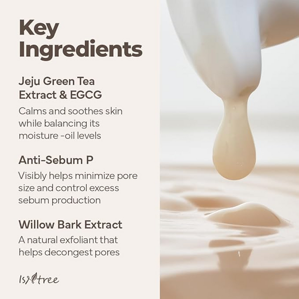 Isntree - Green Tea Fresh Toner + Green Tea Fresh Emulsion