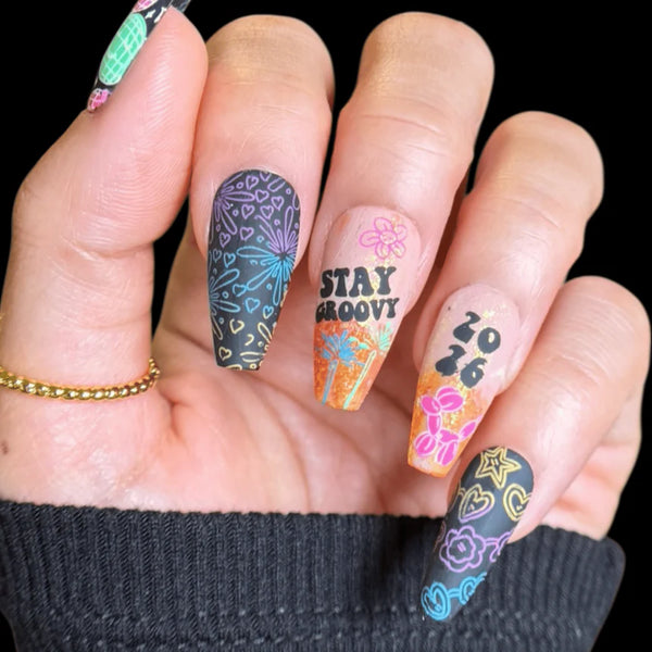 Maniology - Stamping Plate - Groovy NY (M669)